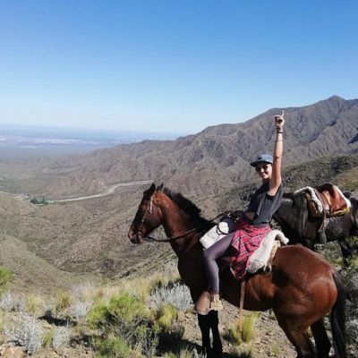 Horseback riding and roast in the mountains of Mendoza